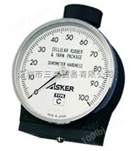 ASKER-C硬度计C型橡胶硬度计