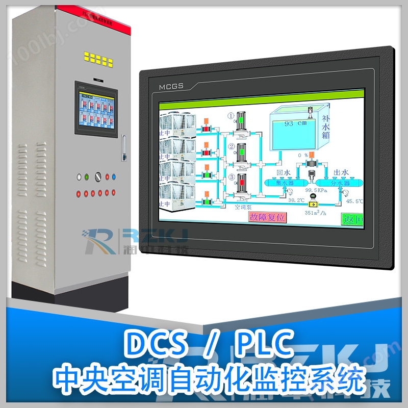 中央空调,温度控制,空气净化PLC自动化监控系统
