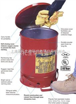 获FM认证美国油渍废弃物防火垃圾桶10/37.9（加仑/升） 防火防爆桶